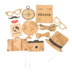 Badaboum Kit Photobooth Voyage X 13 Pi Ces