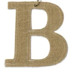 Outlet Lettre En Jute Mariage 15Cm Theme Jute