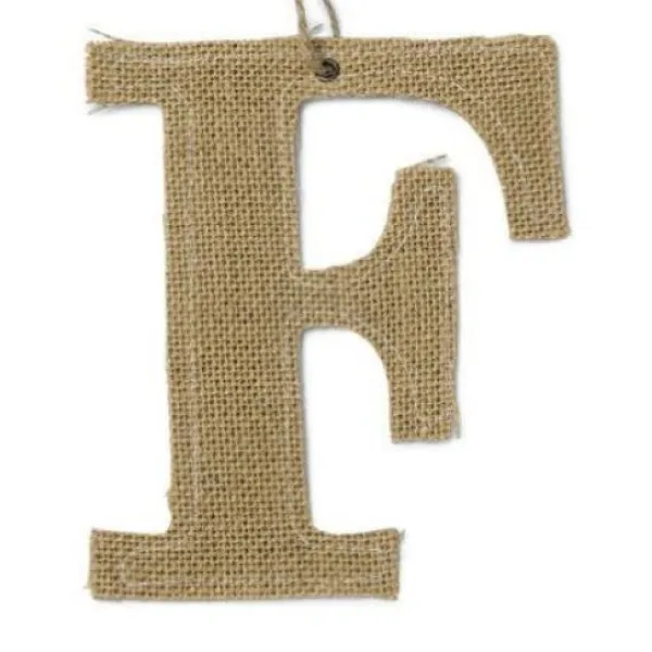 New Lettre En Jute Mariage F Theme Jute