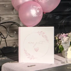 Clearance Livre D'Or Bapt Me Nacr Rose Theme D Co Baby Shower