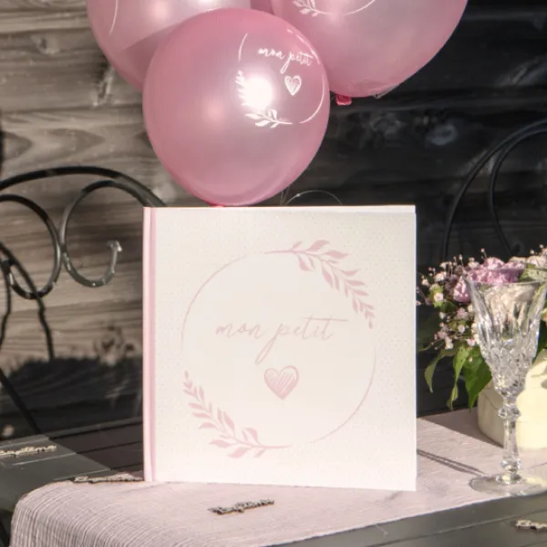 Clearance Livre D'Or Bapt Me Nacr Rose Theme D Co Baby Shower