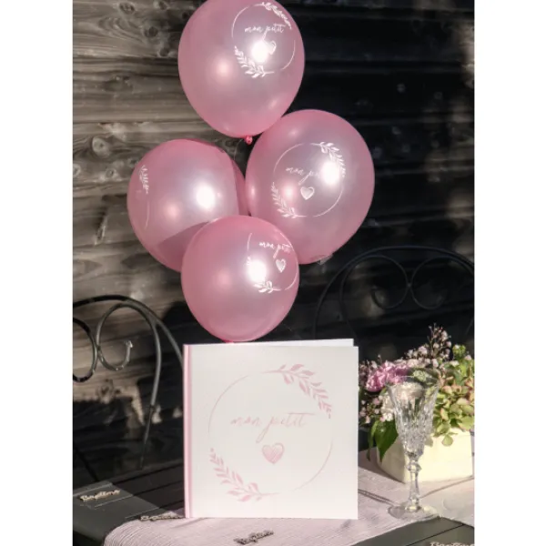 Clearance Livre D'Or Bapt Me Nacr Rose Theme D Co Baby Shower