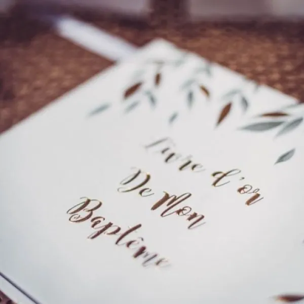 Best Livre D'Or De Mon Bapt Me Vegetal Theme Bapteme