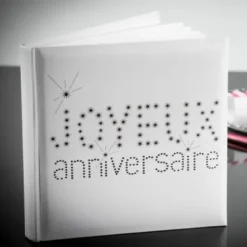 New Livre D'Or Joyeux Anniversaire Blanc Theme Joyeux Anniversaire