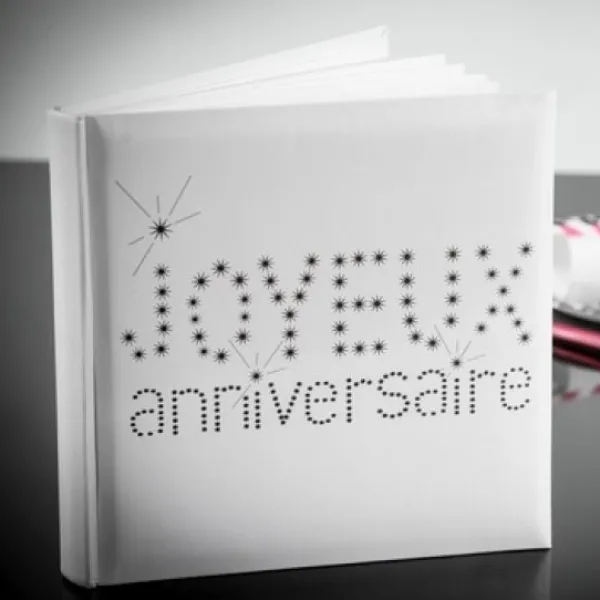 New Livre D'Or Joyeux Anniversaire Blanc Theme Joyeux Anniversaire