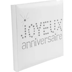 New Livre D'Or Joyeux Anniversaire Blanc Theme Joyeux Anniversaire