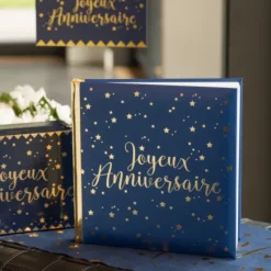 Online Livre D'Or Joyeux Anniversaire Bleu Marine Theme Joyeux Anniversaire