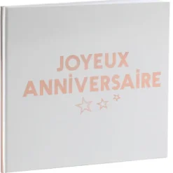 Hot Livre D'Or Joyeux Anniversaire Rose Gold Theme Joyeux Anniversaire