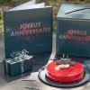 Hot Livre D'Or Joyeux Anniversaire Bleu Canard Theme Joyeux Anniversaire