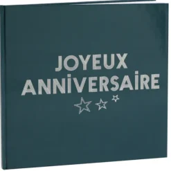 Hot Livre D'Or Joyeux Anniversaire Bleu Canard Theme Joyeux Anniversaire