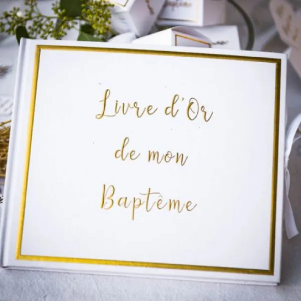 Hot Livre D'Or Luxe Mon Bapt Me Theme Bapteme