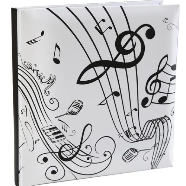 Badaboum Livre D'Or Mariage Musique Blanc