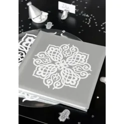 Sale Livre D'Or Orientale Argent Theme Eid Mubarak & Ramadan