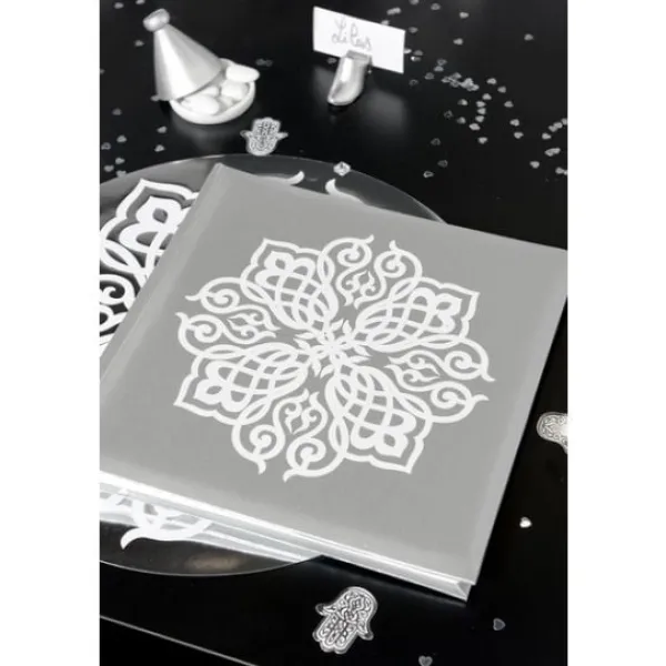 Sale Livre D'Or Orientale Argent Theme Eid Mubarak & Ramadan