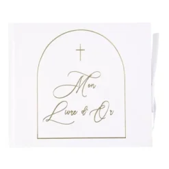 Hot Livre D'Or Theme Theme Communion Puret Blanc Theme Communion