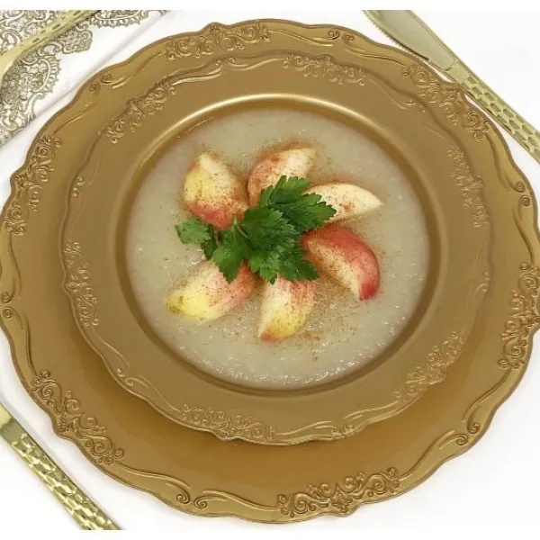 New Lot De 40 Assiettes En Plastique Gourmet Luxe Or Theme Eco-Responsable