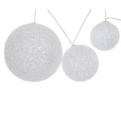 Badaboum Lot De 3 Boules Lumineuses Blanches Noel Mariage Online