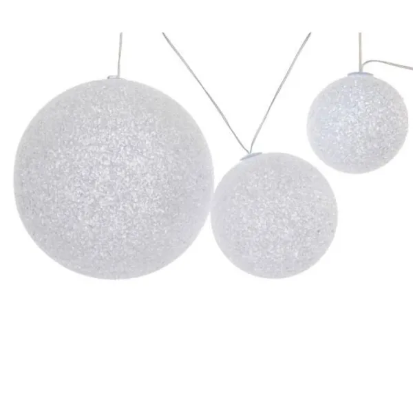 Badaboum Lot De 3 Boules Lumineuses Blanches Noel Mariage Online