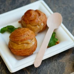 Best Lot De 100 Cuill Res En Bois Naturel Theme Eco-Responsable