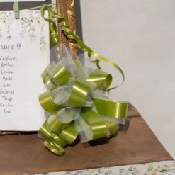 Badaboum Lot De 5 Grands Noeuds En Tulle Bleu Marine 50Mm Clearance