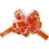 Badaboum Lot De 5 Grands Noeuds En Tulle Orange 50Mm Discount