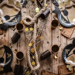 Lot De 24 Pi Ces De Pirate Or Theme D Co Baby Shower