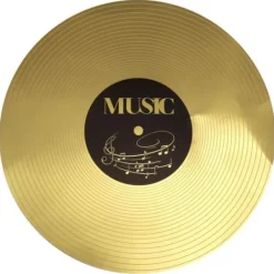 Badaboum Lot De 6 Sets De Table Musique Disque D'Or M Tallis