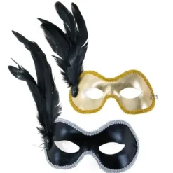 Badaboum Loup Avec Plumes Couleur Al Atoire