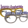 Hot Lunettes G Antes Paillettes Joyeux Anniversaire Couleur Al Atoire Theme Joyeux Anniversaire