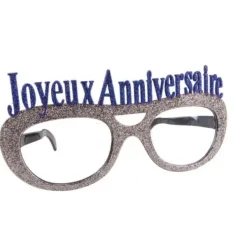 Hot Lunettes G Antes Paillettes Joyeux Anniversaire Couleur Al Atoire Theme Joyeux Anniversaire