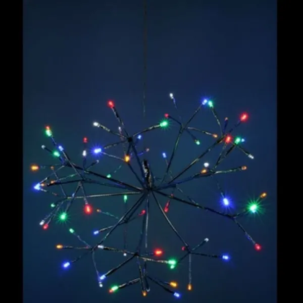 Badaboum Lustre Lumineux De Noel 80 Led Multicolore Hot