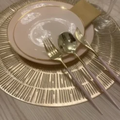 Discount M Nag Re Plastique R Utilisable Gourmet Rose X 24 Pi Ces Theme Eco-Responsable