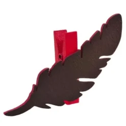 Badaboum Marque Place Ardoise Plume Fuchsia X 6 Pi Ces