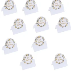 Best Marque Place Bapt Me Vegetal X 10 Theme Bapteme