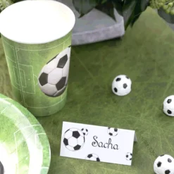 Discount Marque Place En Carton Foot X 10 Pi Ces Theme Deco Football