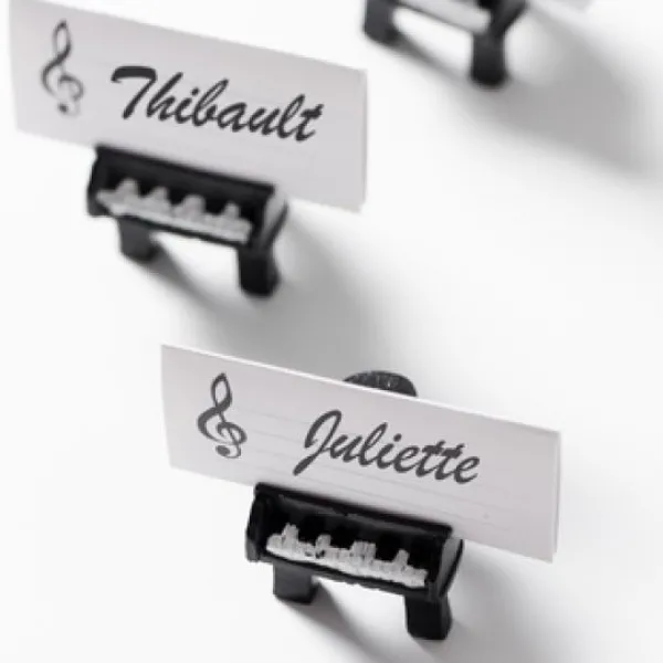 Badaboum Marque Place En Carton Musique X 10 Pi Ces