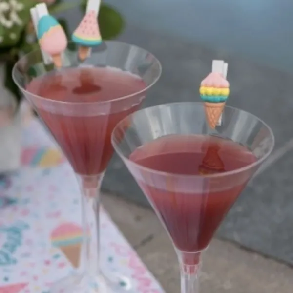 Sale Marque Place Forme Glace Avec 4 Pinces Theme Jute