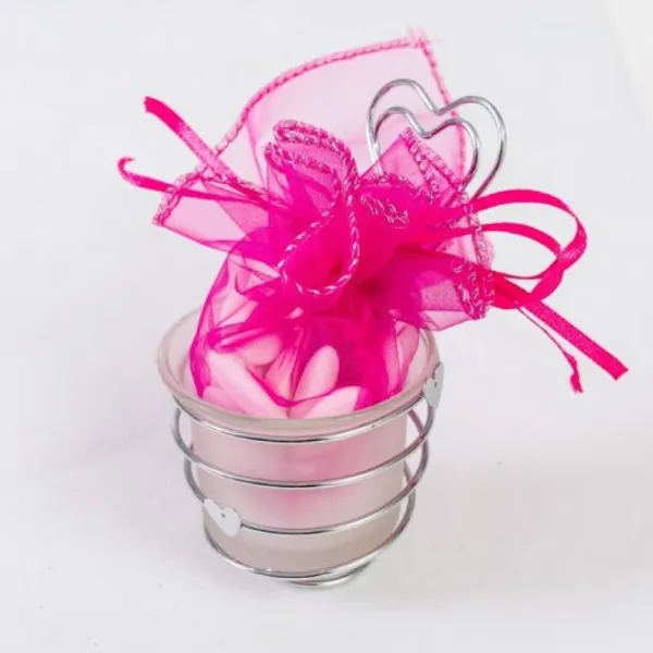 Badaboum Marque Place Mariage Bougeoir Coeur Clearance