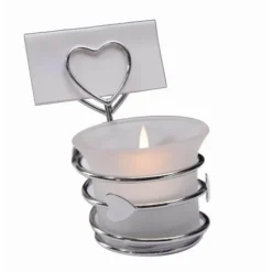 Badaboum Marque Place Mariage Bougeoir Coeur Clearance