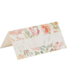 New Marque Place Theme Dahlia Blanc Et Pastel X 10 Theme Deco Pastel