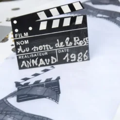 Discount Marque Table Hollywood 12 Cm Theme Cinema