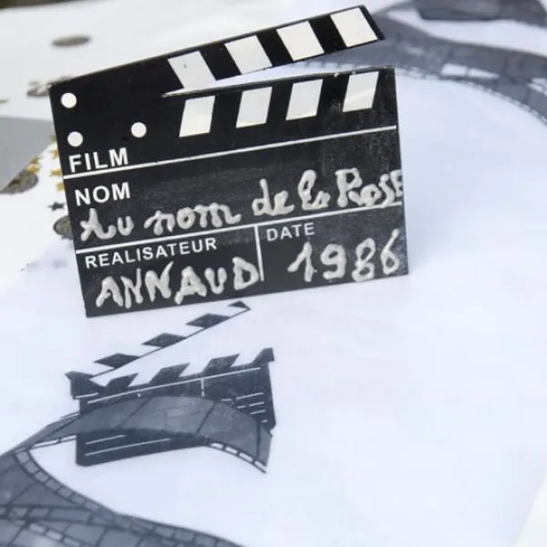 Discount Marque Table Hollywood 12 Cm Theme Cinema