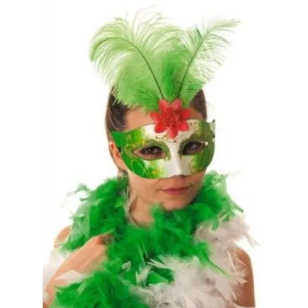 Badaboum Masque V Nitien Plume Vert