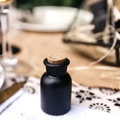 Badaboum Mignonette Mariage Apothicaire Noire Mat Avec Bouchon Li Ge 7 X 4 Cm - 30Ml Clearance