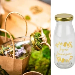 Sale Mini Bouteille Candy Bar Joyeux Anniversaire Theme Joyeux Anniversaire