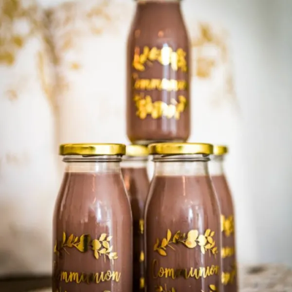 Sale Mini Bouteille Candy Bar Communion Theme Communion