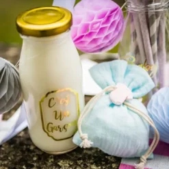 Discount Mini Bouteille Candy Bar C'Est Un Gar On Theme Gender Reveal