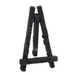 Mini Chevalet Paillet Noir 8 Cm X 12 Pi Ces Theme Cinema