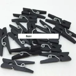 Clearance Mini Pince Linge Mariage Noire X 24 Pi Ces Theme Cinema