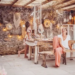 Badaboum Miroir Bali Rond Raphia 30Cm Best